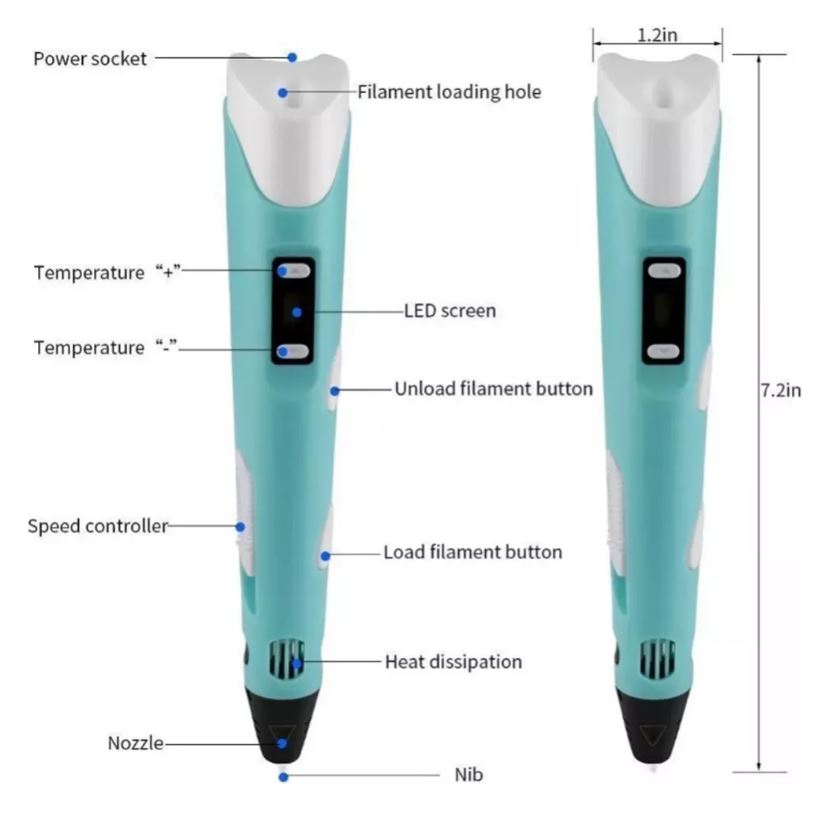 Lapiz impresora 3D